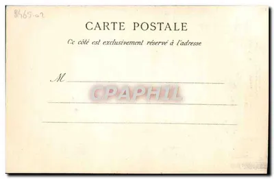 CAEN — Abbazia delle Dame (Chiesa della Trinità) — La C.P.A. Parigi, n° 2713 — Verso
