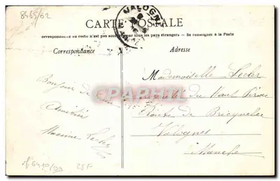Caen — Katedra Najświętszej Panny Maryi Gloriètte — Wydawca nieznany, numer serii 81 — Rewers