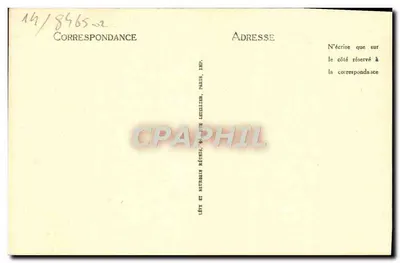 Caen — Kościół św. Etienne — Klasztor Mężczyzn — ND — Rewers