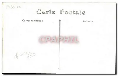 Caen — Nef Katedry Świętego Etienne (Abbaye aux Hommes) — ND. Fot. — Rewers