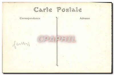 Caen — Kościół św. Etienne (Abbaye aux Hommes) — Façada zachodnia (XII wiek) — ND. Phot. — Rewers