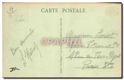 Deauville, a Praia das Flores — O Portinho dos Yachts — The flowered Beach — The Yachts-Harbour — Verso