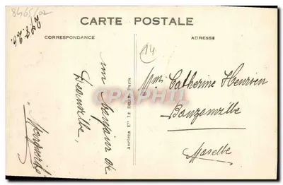 Deauville — Kasyno i ogrody — E. Le Housse, n°405 — Rewers