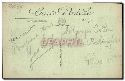 Deauville — O Casino e os Parterres — LL. n° 331 — Verso