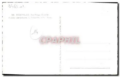 Deauville - La Plage Fleurie — Fattoria del Coteau — Società degli Arti Fotografici, Parigi — Verso