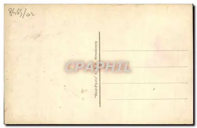 Deauville. A Praia Florida — O Hotel Royal — C.A.P. Strasbourg n°278 — Verso