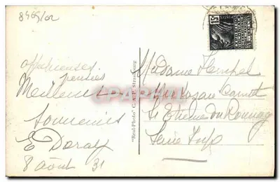 Deauville - A Praia Florida - O Hotel Royal — editor C.A.P. n°278 — Verso
