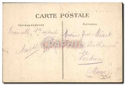 Deauville — Royal Hotel — G. F., Le Havre — Rückseite