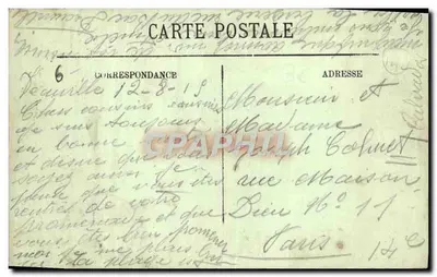 Deauville-Trouville — A Entrada da Touques — LL n°258 — Verso