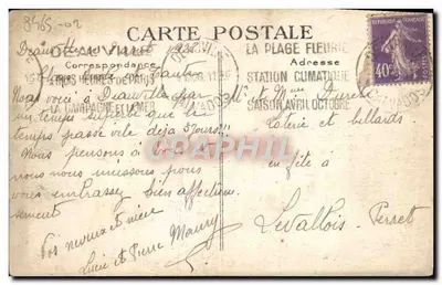 Deauville - La Plage Fleurie — Rues de l'Ecluse et Désiré Le Hoc — G. F., Le Havre — Reverso