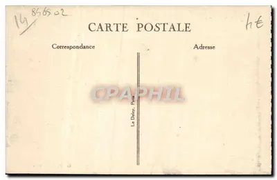 Deauville — A Praça Morny — G. F. Le Havre, n°483 — Verso