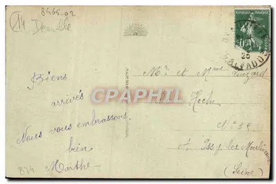 ड्यूविल - फ्लेज़ फ्लोरी - प्लेस मॉर्नी — पीछे