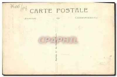 Deauville - Gedenkstein für die Gefallenen des Ersten Weltkriegs 1914-1918 — G. Forestier, Le Havre — Rückseite