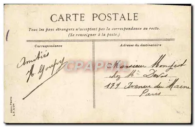 Deauville — Os iates e o porto de entrada — L.V. & Cie — Verso