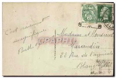 Deauville - A Praia das Flores — Campo de Corridas — Tribunas — CAP — Verso