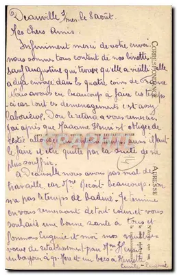 Deauville — Villa Dolfus, Rue des Villas — LL — Verso