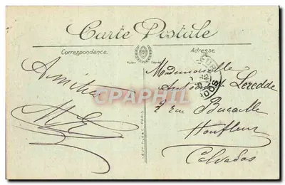 Deauville — Plaża Kwitnąca — Ulica Gontani-Biron — LL. — n°257 — Rewers