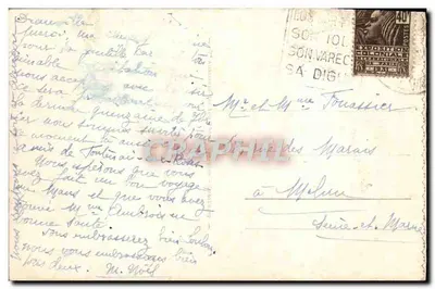 Deauville - Praia Florida - Rue du Casino — editor anônimo, n° de série 171 — Verso
