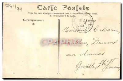 Deauville-sur-Mer — A Praça de Morny — ND. Phot. — Verso