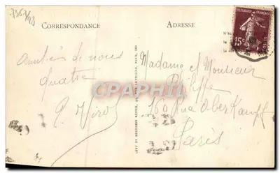 Deauville-La-Plage-Fleurie — Fazenda do Coteau — G. Pichereau, arquiteto, Caen — LL. n° 118 — Verso