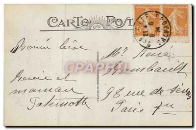 Deauville — A Praia Florida — Os Bassins dos Pachts — CAP — Verso