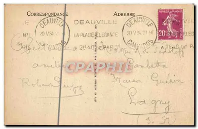 Deauville, a Praia das Flores — As Pranchas e o Banho de Sol — LL, n°250 — Verso