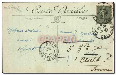 Deauville — O Casino e os Jardins — LL, n°282 — Verso