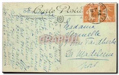 Deauville — O Hotel Normandy — n°334 — Verso