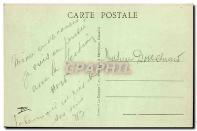 Deauville, a Praia Florida — Praça e Hotel Morny — Loja de Ferragens — Verso