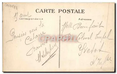 Trouville — De Koningin van de Stranden. De Aanleg van het Bootje — Uitgever: , nr. 96 — Achterkant