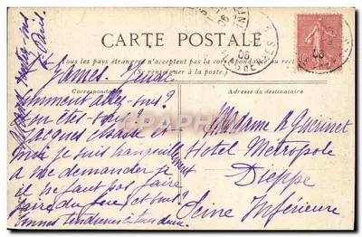 Trouville - Widok na hotel Roches Noires — wydawca anonimowy, nr 36 — Rewers