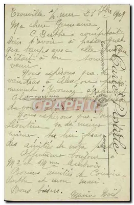 Trouville — Hotel Normandy — LL. — n. 200 — Verso