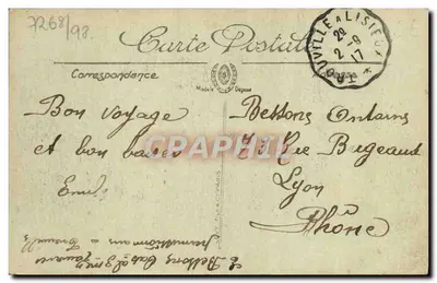 Trouville — O Casino Municipal — LL — Verso