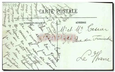 Trouville — O Casino Municipal — LL. — Verso