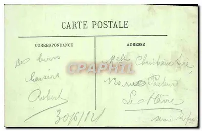 Trouville — El Puente de la Estación — LL. — 36 — Reverso
