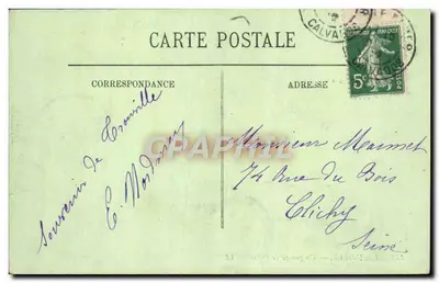 Trouville — Um grupo de Villas — LL. n°141 — Verso