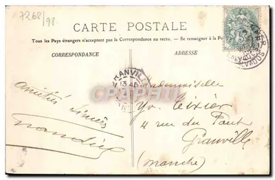 Trouville — As Planchas e o Cassino — LT. — Verso