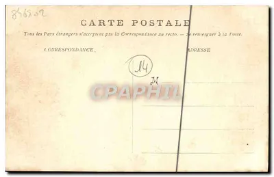 Trouville — Passagem da balsa para Deauville com maré baixa — n° 647 — Verso