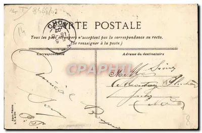 Trouville - A chegada de um torpedo — editor L.V. & Cie, n°16 — Verso
