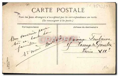 TROUVILLE - L'arrivo di un silurante — editore L.V. & Cie, n°16 — Verso
