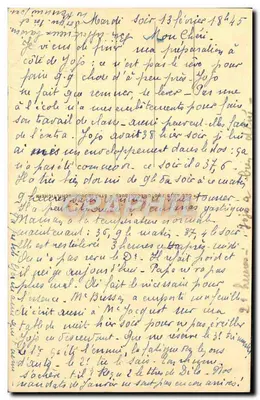 TROUVILLE-REINE das PRAIAS — Saída do Navio de Le Havre — editor A.R.I.C. n° 646 — Verso