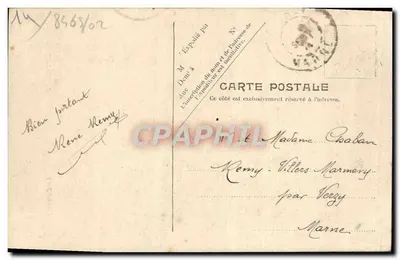 Trouville — Het Kruisweg — V.P.P. 5379 — Achterkant