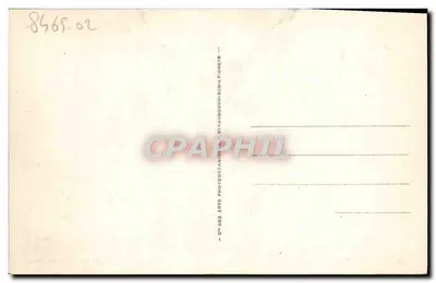 Trouville-Reine das Praias — Panorama do Calvário em direção à Praia — CPAH.632 — Verso