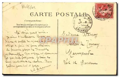 Trouville — Le nouveau Casino, vu des Quais — Éditeur GID, n°3 — Verso