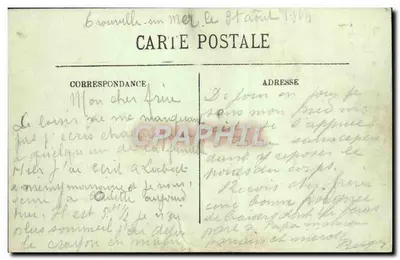Trouville — Le Casino — LL. — n° 98 — Verso