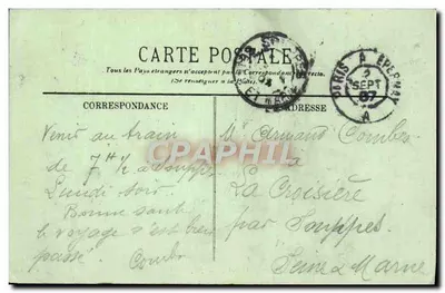 Trouville — O Novo Casino e as Planches — LL, n°123 — Verso