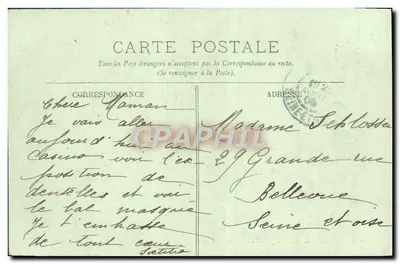 Trouville — Iglesia de Notre-Dame — LL. n°121 — Reverso
