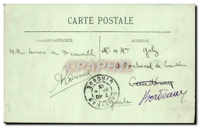 Trouville — Facha da Prefeitura — LL. n°328 — Verso