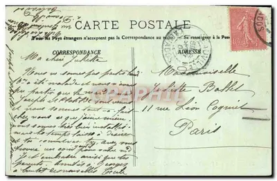 TROUVILLE — De badtijd — LL. — n° 62 — Achterkant