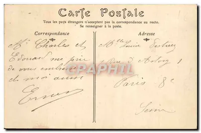 TROUVILLE-SUR-MER — A Praia na Hora dos Banhos — Editor: TROUVILLE-SUR-MER, n° 129 — Verso